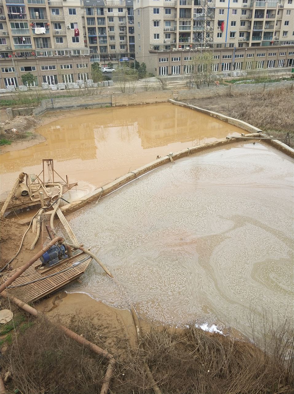 沧州沉淀池淤泥清理-厂区废水池淤泥清淤